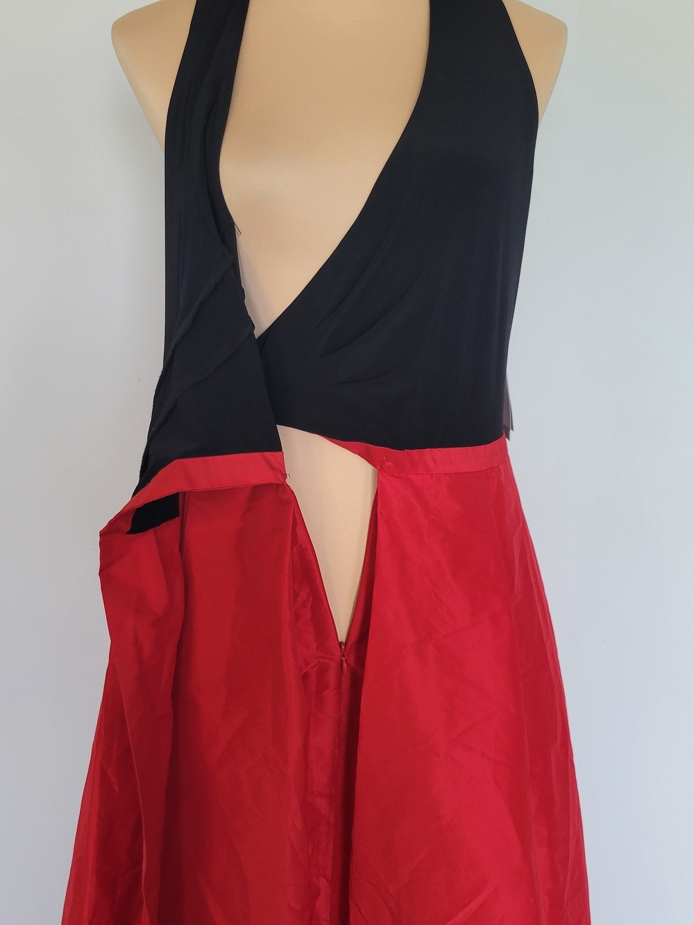 NWT Lauren Ralph Lauren Atelier Taffeta Skirt A-Line Tie-Waist Maxi Gown Size 10 - Picture 12 of 16